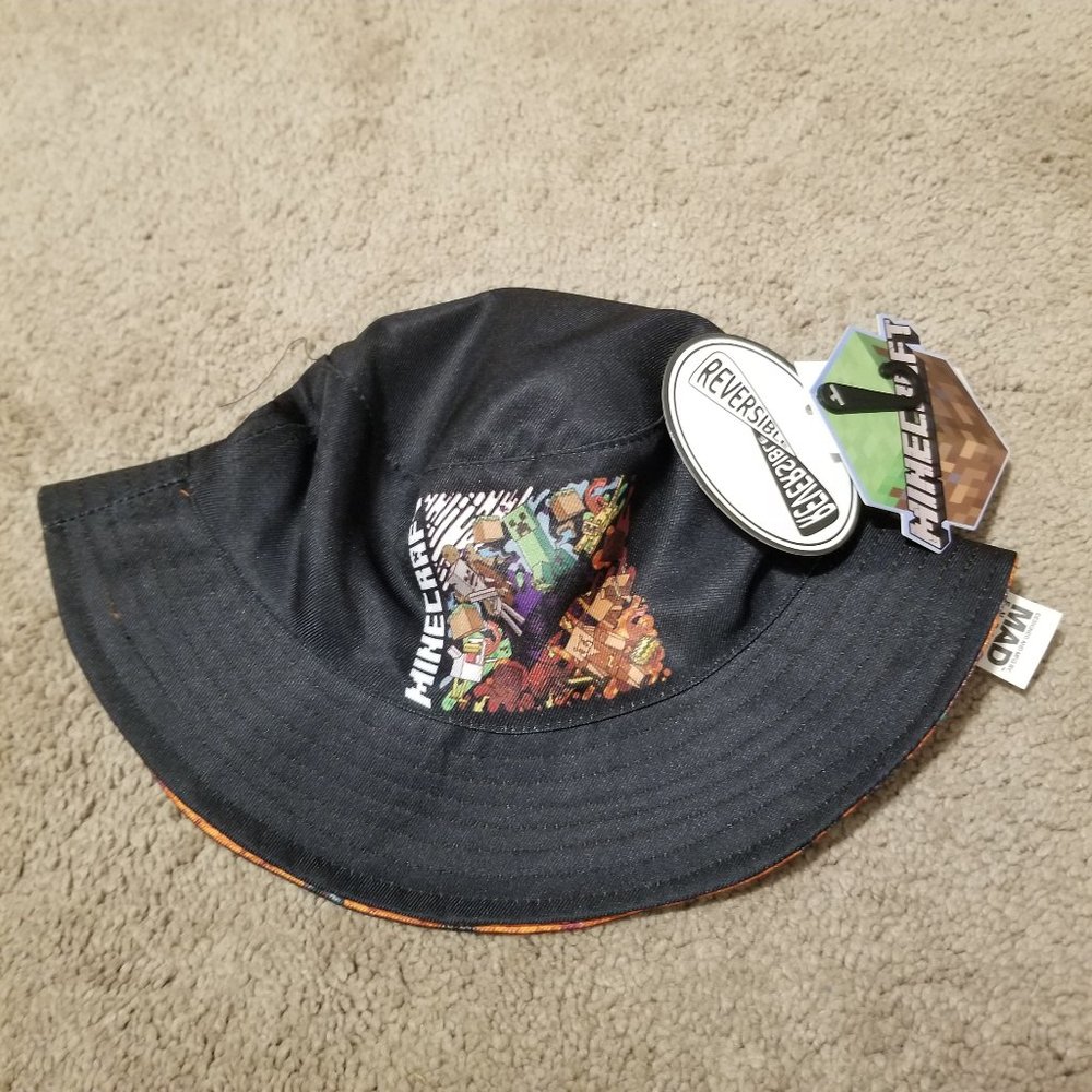 Kid's Minecraft Reversible Bucket Hat